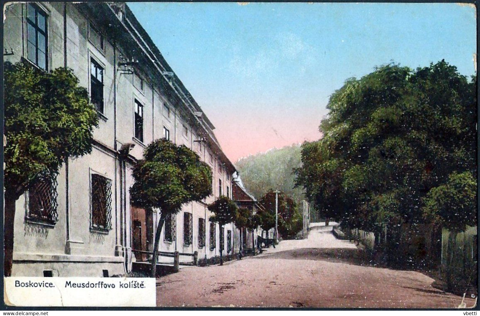 Czech Republic / Böhmen: Boskovice, Meusdorffovo Kolíště  1916 - Tschechische Republik