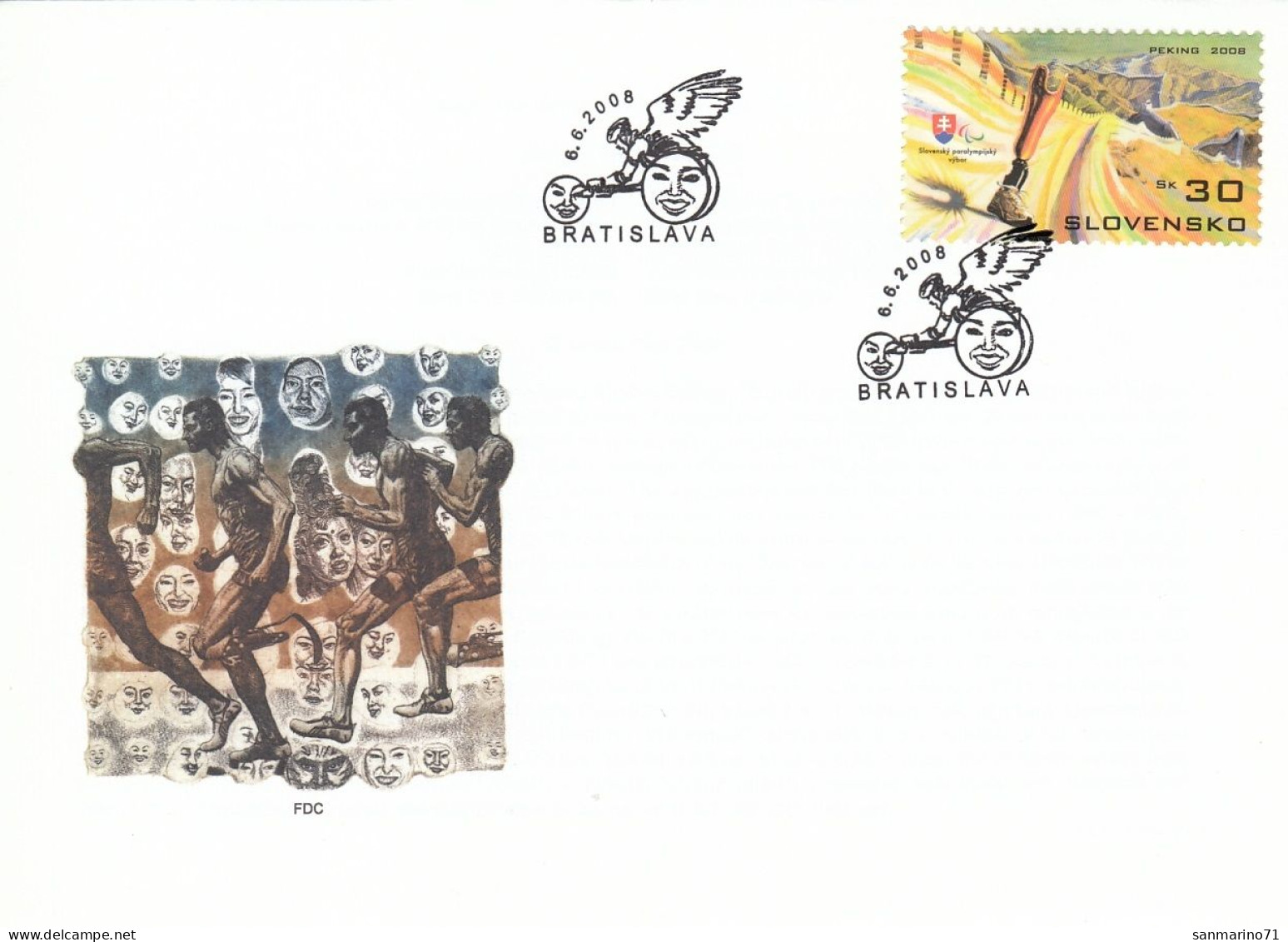 FDC SLOVAKIA 584 - FDC