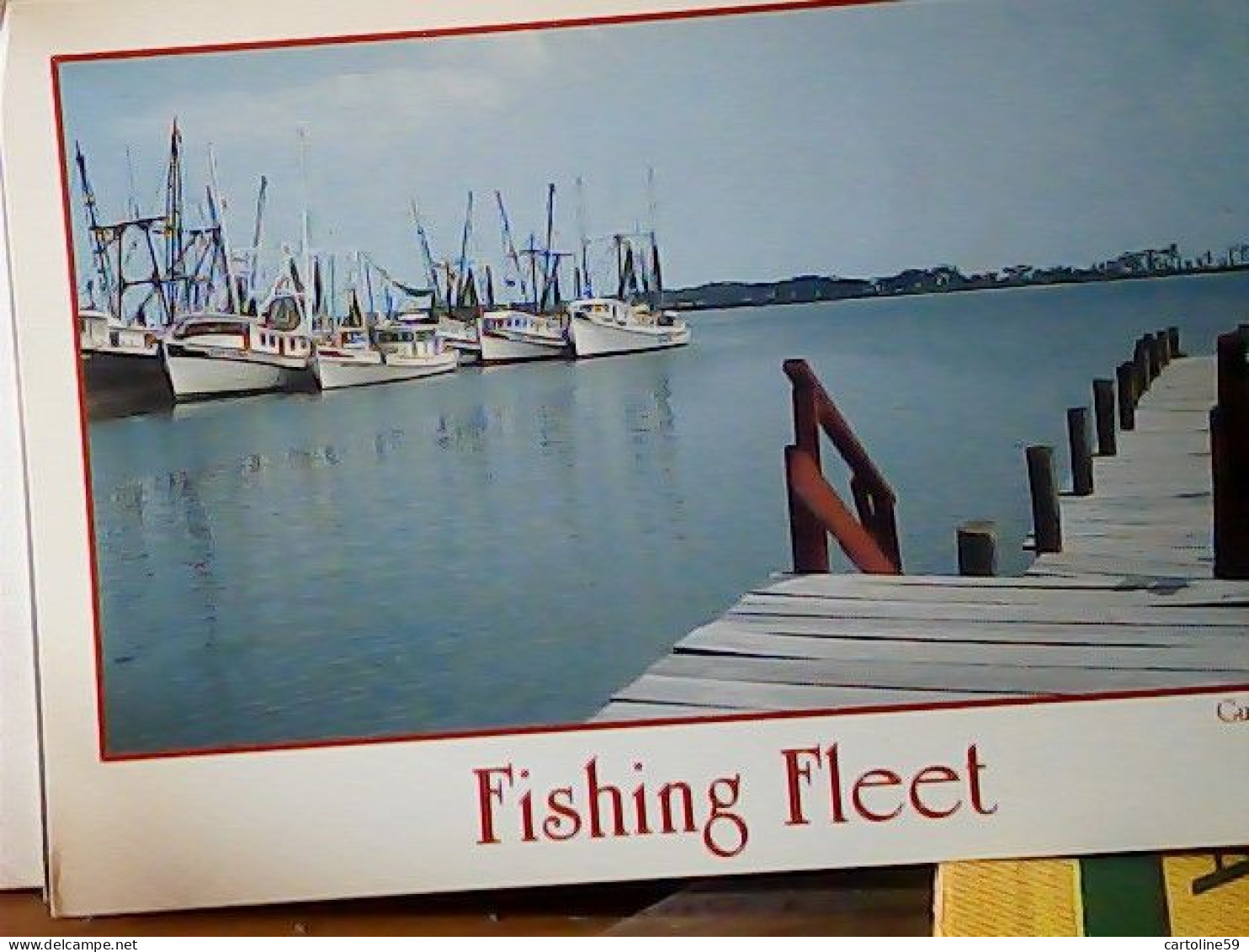 Shrimp Boat Fleet Seen All Along The Gulf Coast Of Corpus Christi Texas S1990 JV5912 - Corpus Christi