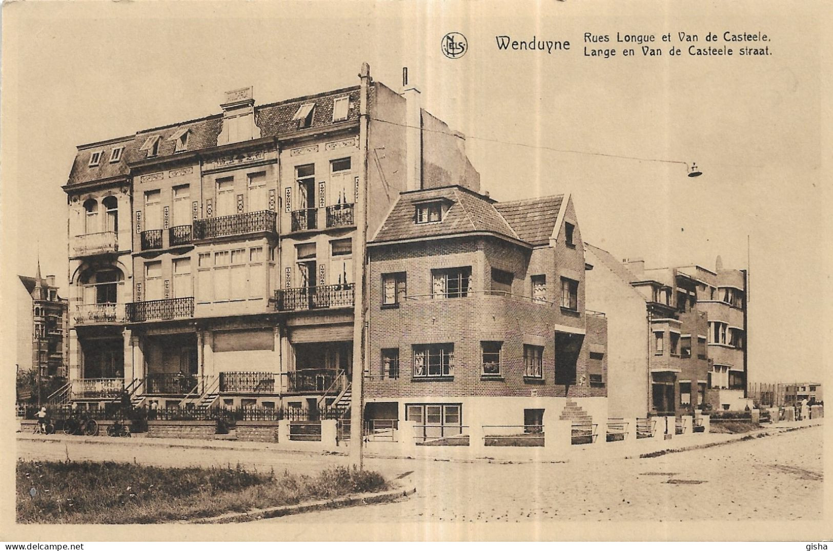 Wenduine   Lange En Van De Casteele  Straat - Wenduine