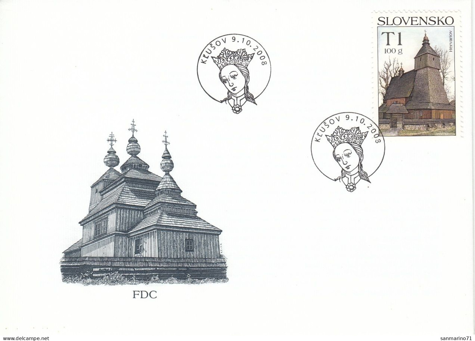 FDC SLOVAKIA 588 - FDC