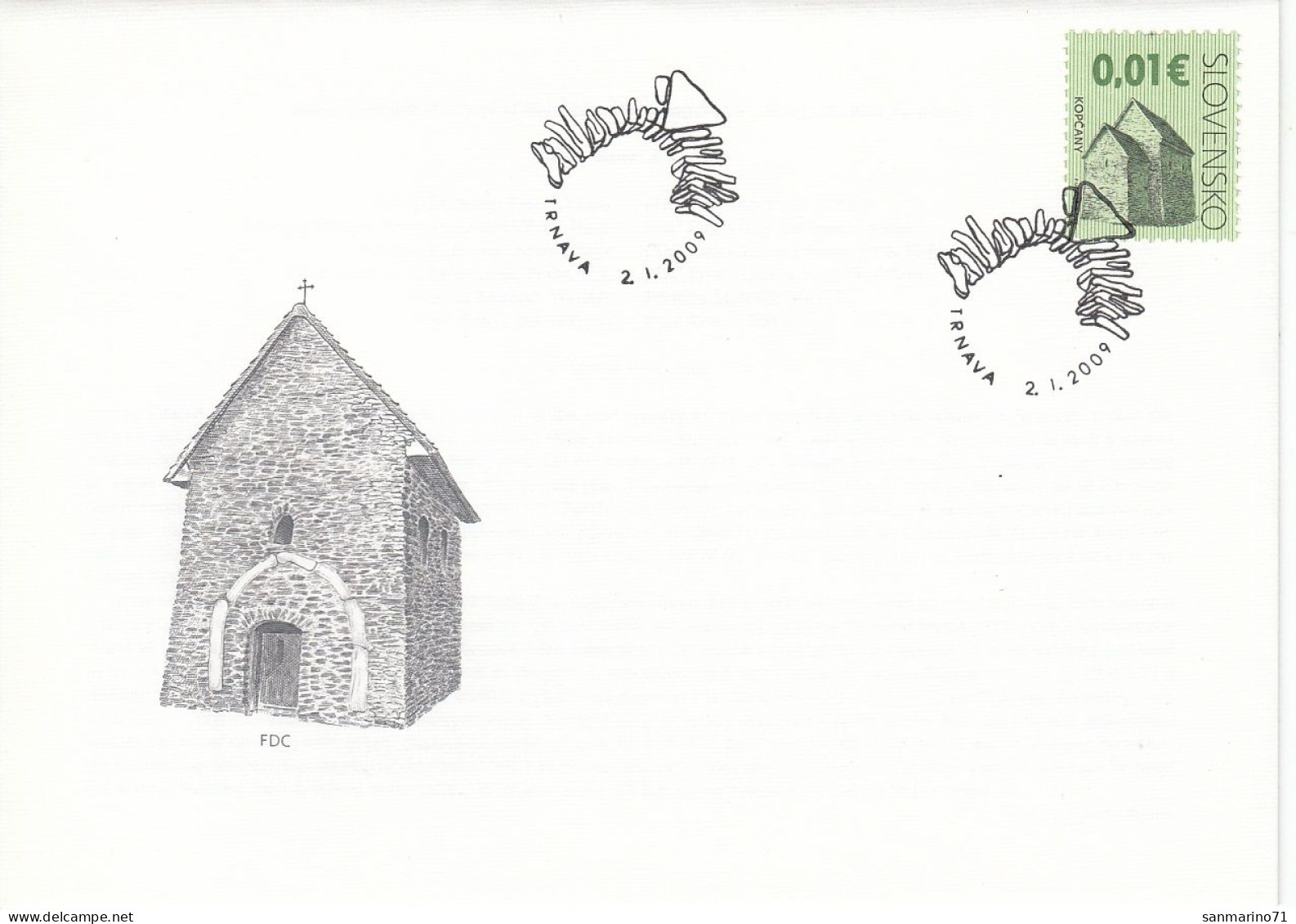 FDC SLOVAKIA 597 - FDC