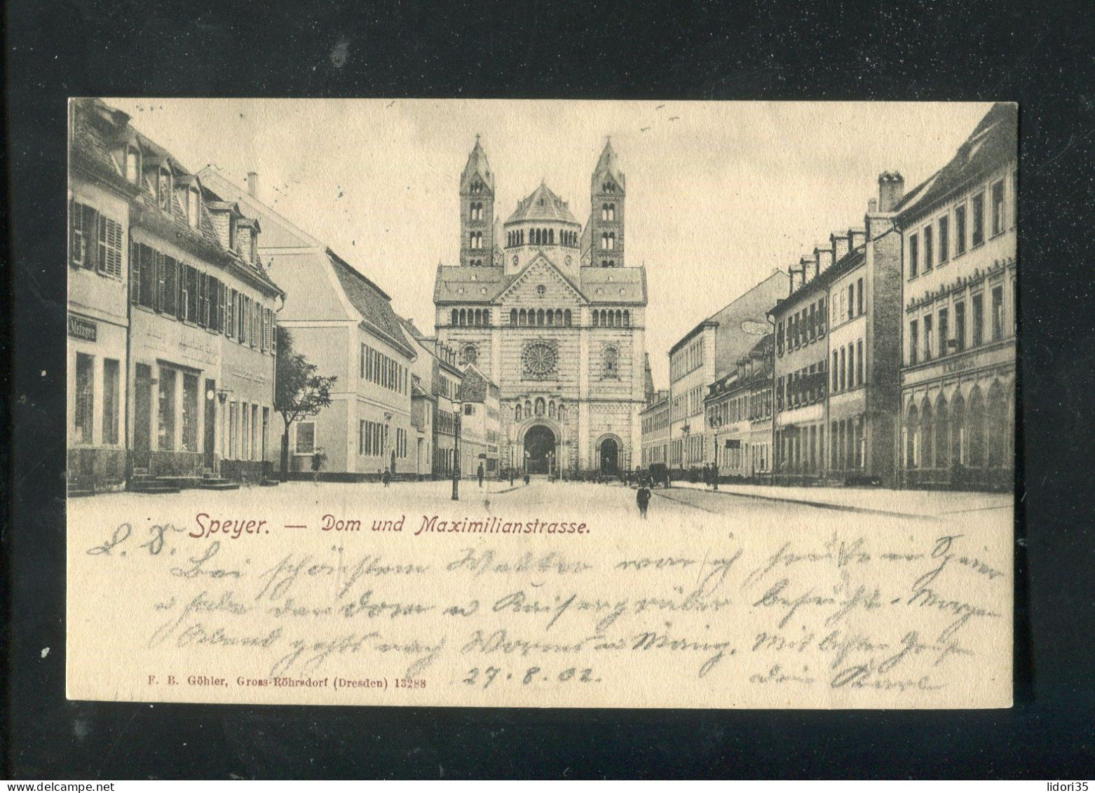 "SPEYER" 1902, AK "Dom Und Maximiliansstrasse" (L0126) - Speyer