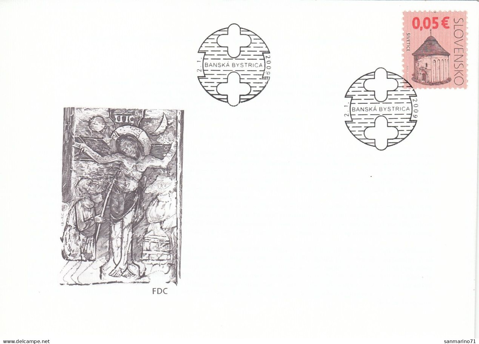 FDC SLOVAKIA 599 - FDC