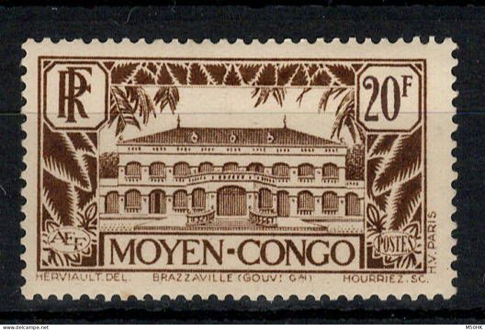 Congo - YV 134 N* MH , Cote 45 Euros - Ungebraucht