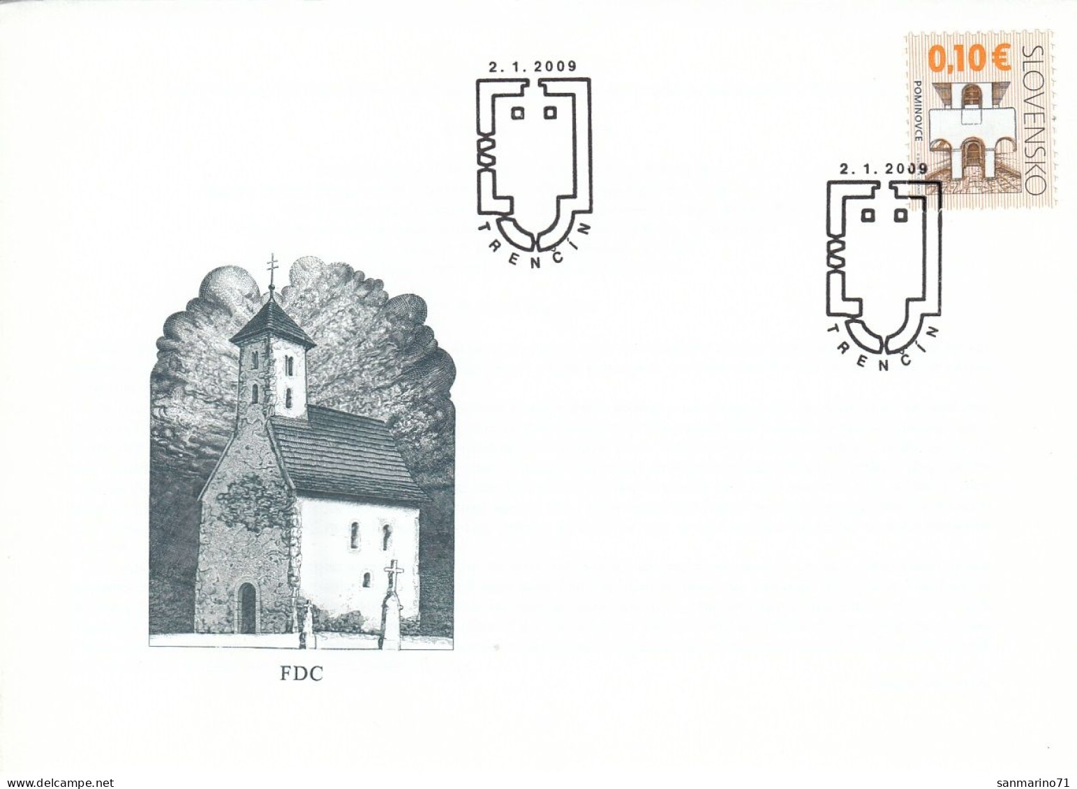 FDC SLOVAKIA 600 - FDC