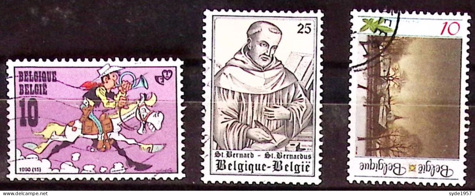 Belgique 1990 COB 2390, 2391, 2392 Oblitérés - Gebruikt