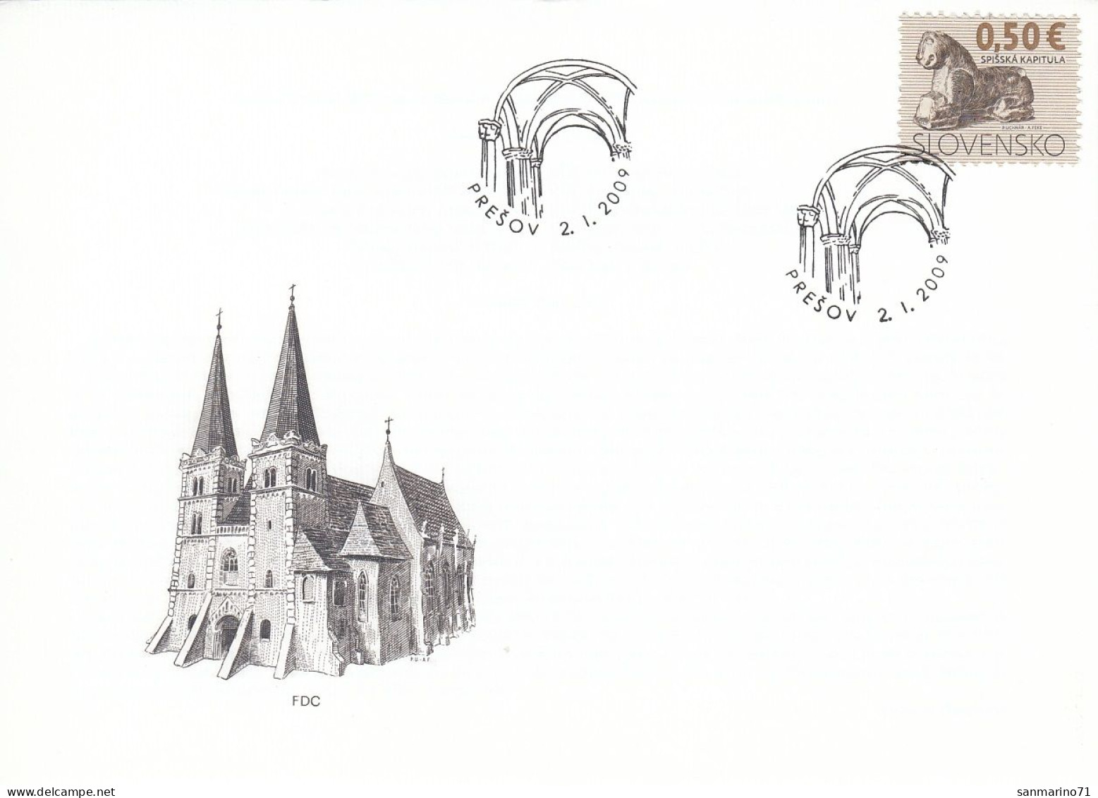 FDC SLOVAKIA 602 - FDC