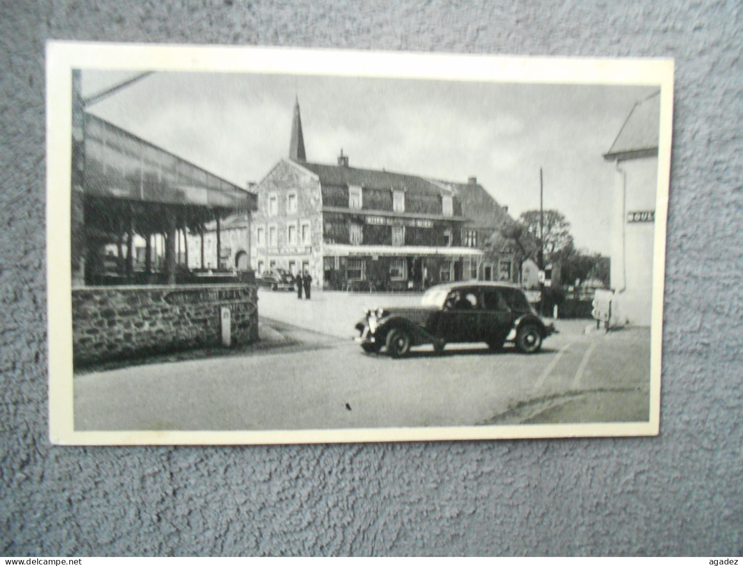 CPA Jalhay Centre Voiture Automobile - Jalhay