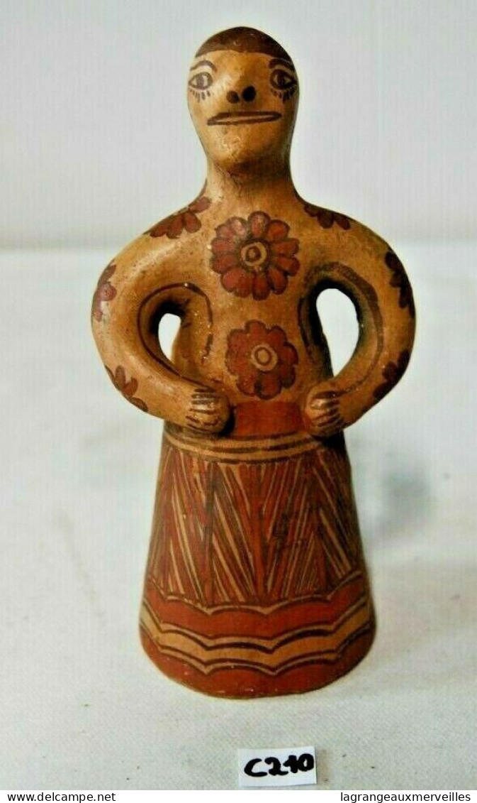 C210 Ancienne Statuette Tribal - Objet Africain - Afrikanische Kunst