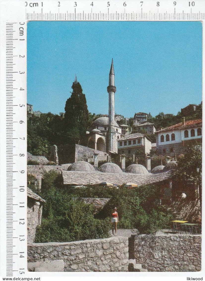 Počitelj - Šišman Ibrahim-pašina Džamija, Šišman Ibrahim Pasha Mosque - Şişman İbrahim Paşa Camii - Bosnie-Herzegovine
