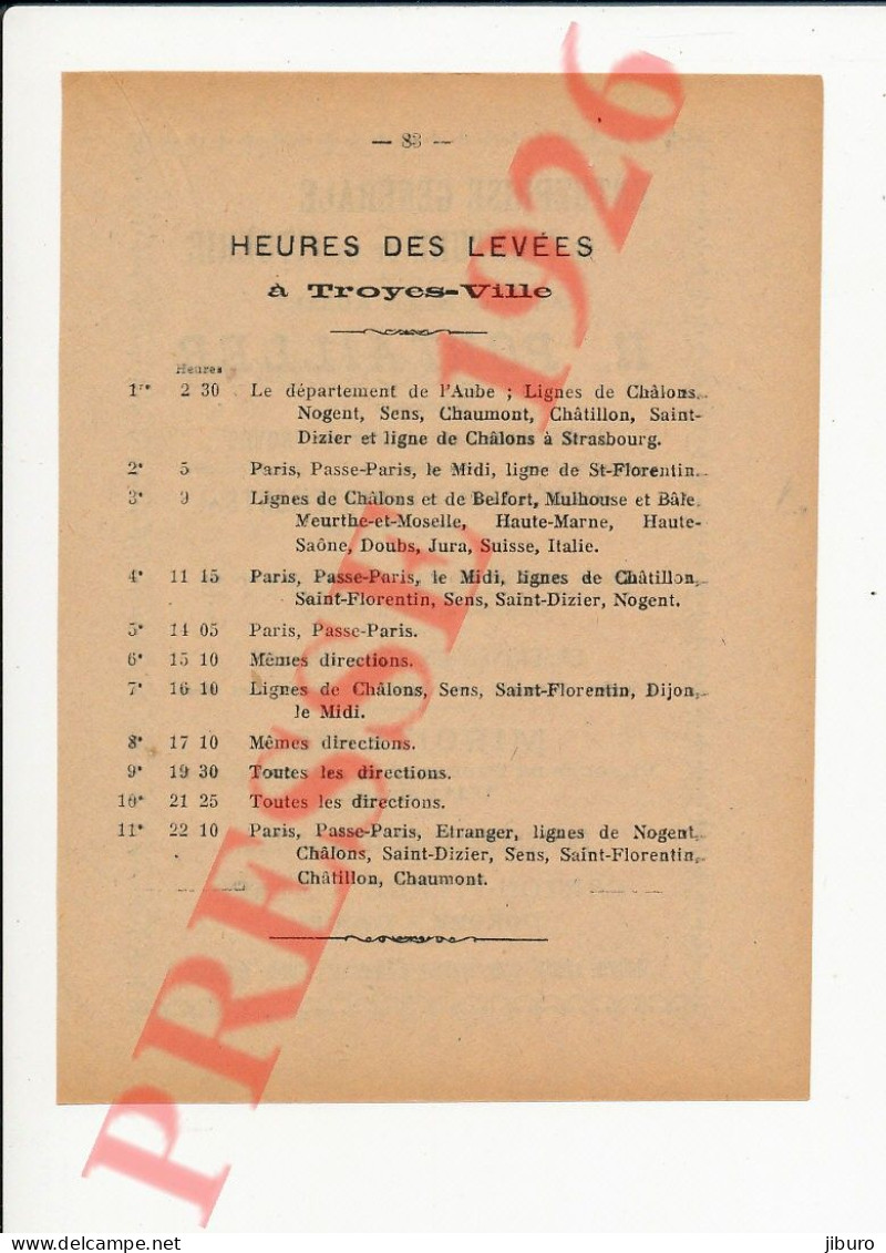 Publicité 1926 Portailler Troyes 250/42 - Unclassified