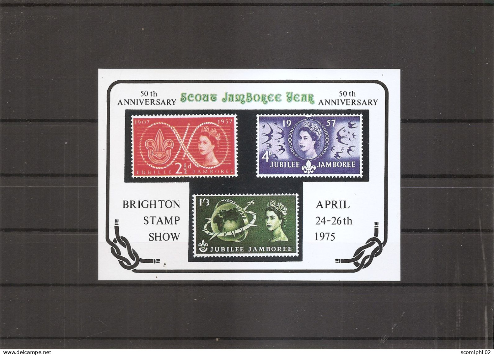 Scoutisme ( BF Privé XXX -MNH - De Grande-Bretagne De 1975 ) - Unused Stamps