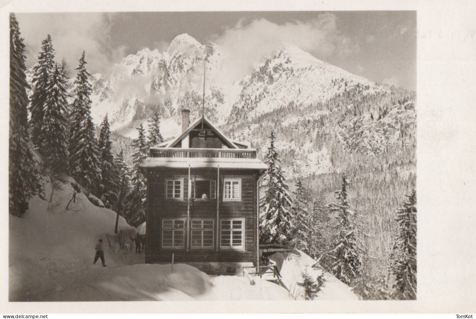 Old Postcard Vysoke Tatry - Bilikova Chata. - Tschechische Republik