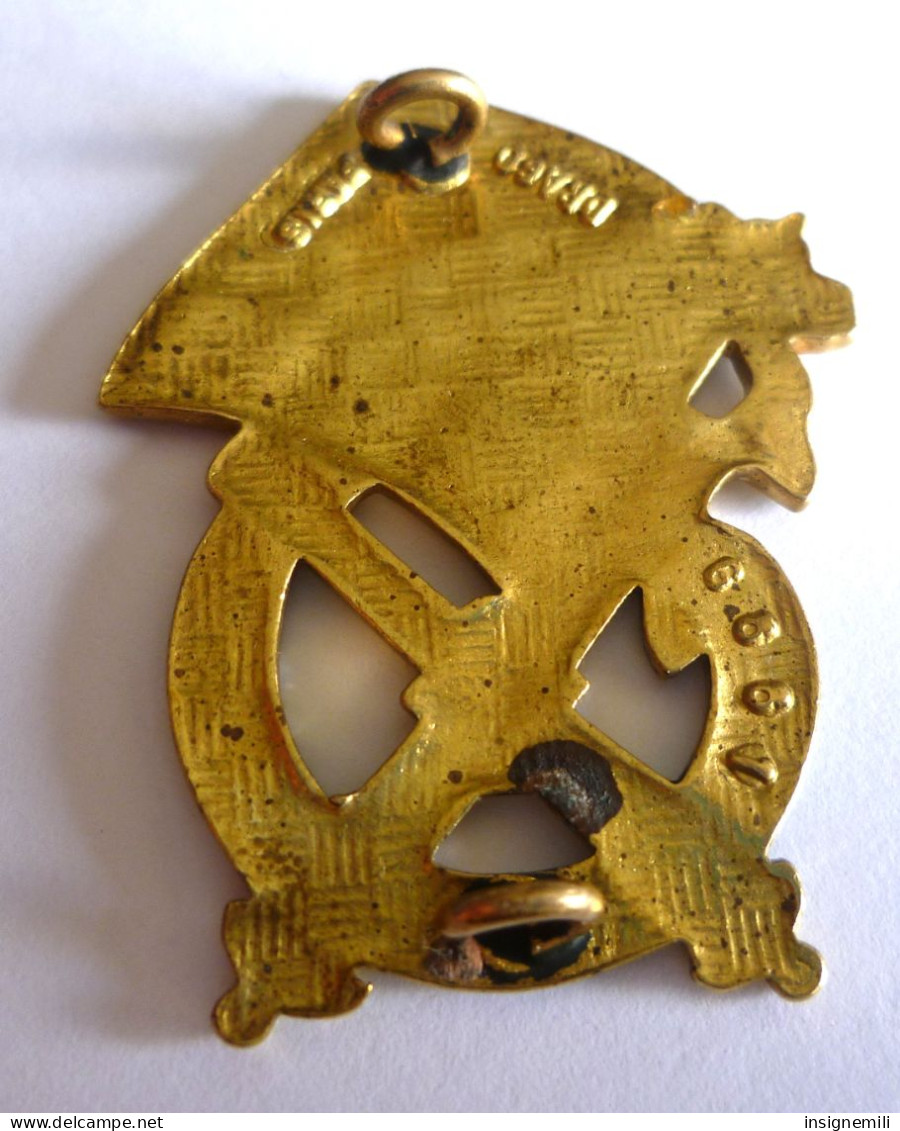 INSIGNE 1° RA REGIMENT D' ARTILLERIE - DRAGO PARIS G 881 - Esercito