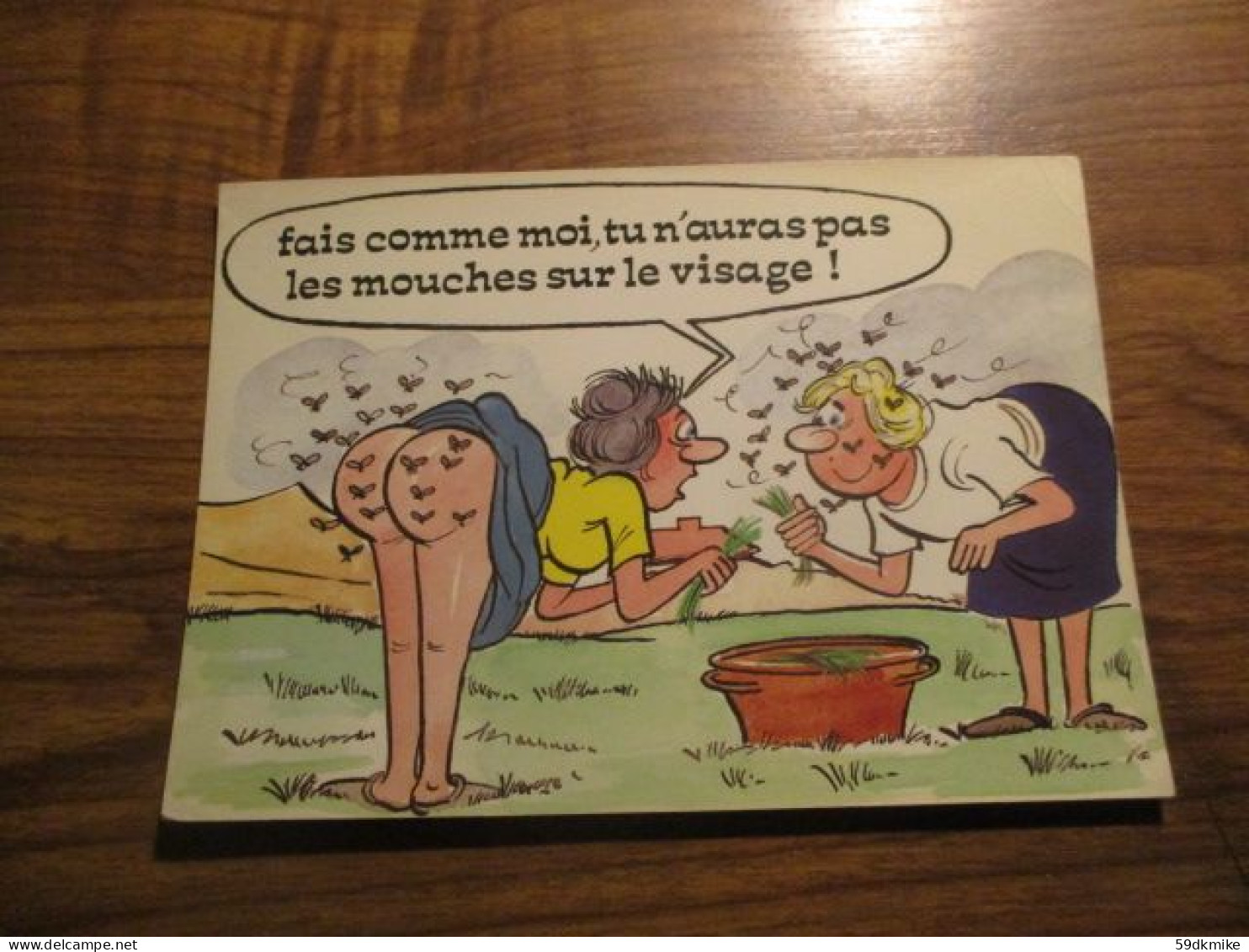 CP Humour - Série Campagne - Fais Comme Moi ... - Humour