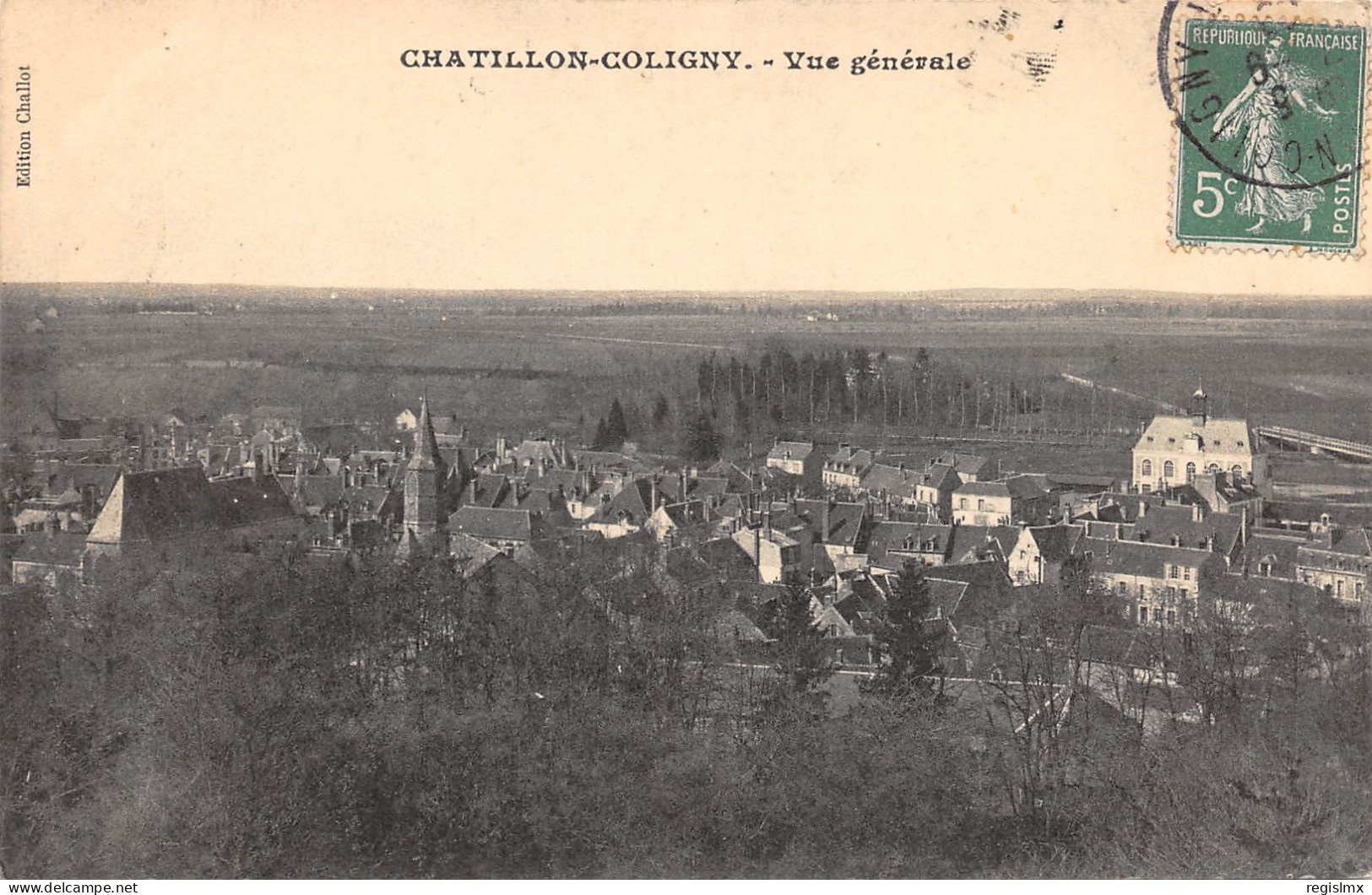 45-CHATILLON COLIGNY-N°T335-C/0125 - Chatillon Coligny
