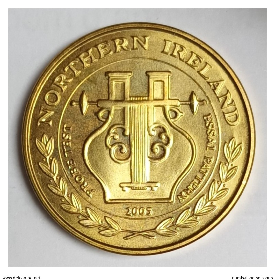 IRLANDE - 50 CENT 2005 - ESSAI - SPL - Essais Privés / Non-officiels