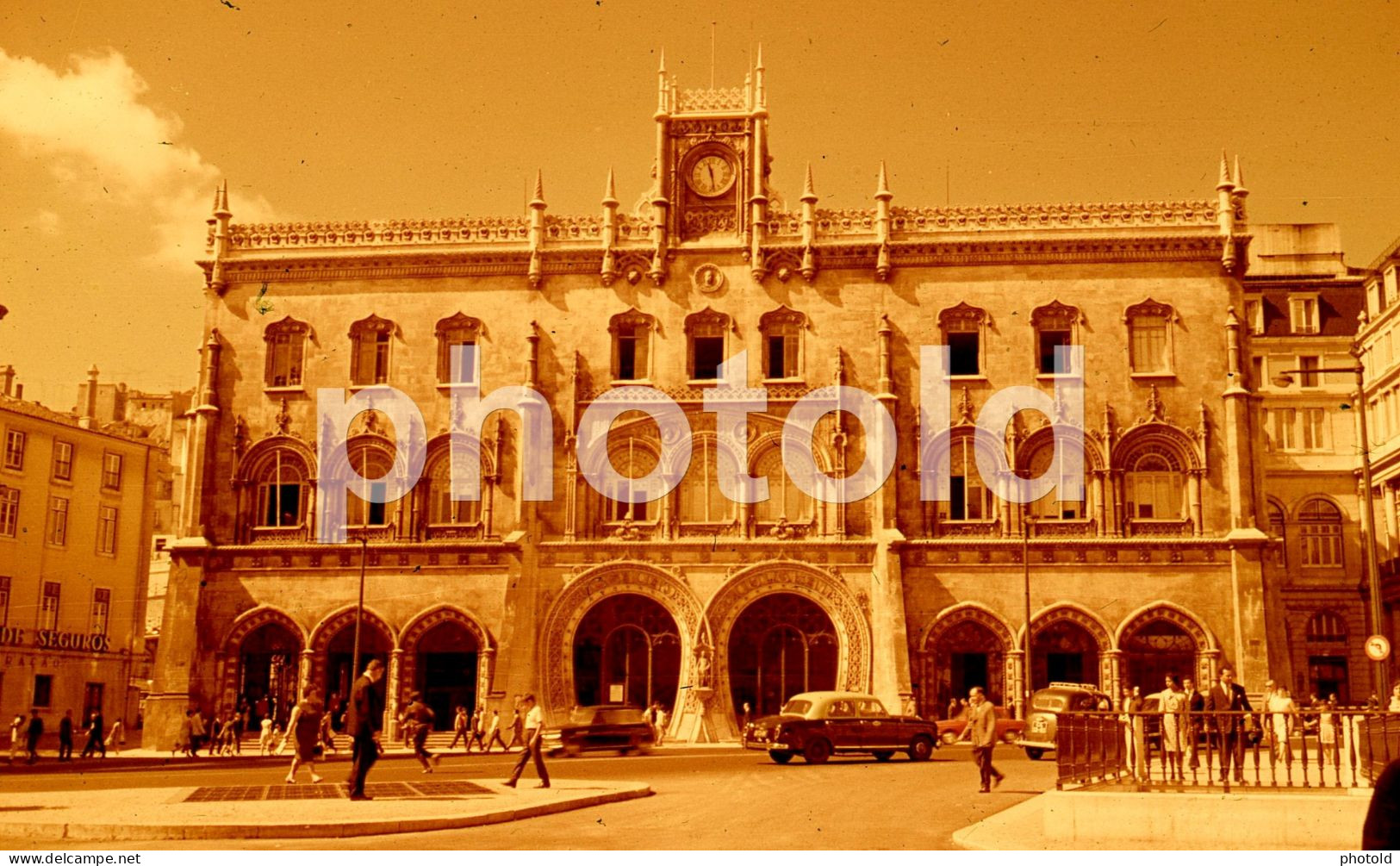 8 SLIDES SET ELEVATOR LISBON TRAIN STATION LISBOA PORTUGAL 35mm DIAPOSITIVE SLIDE Not PHOTO No FOTO NB3971 - Dias