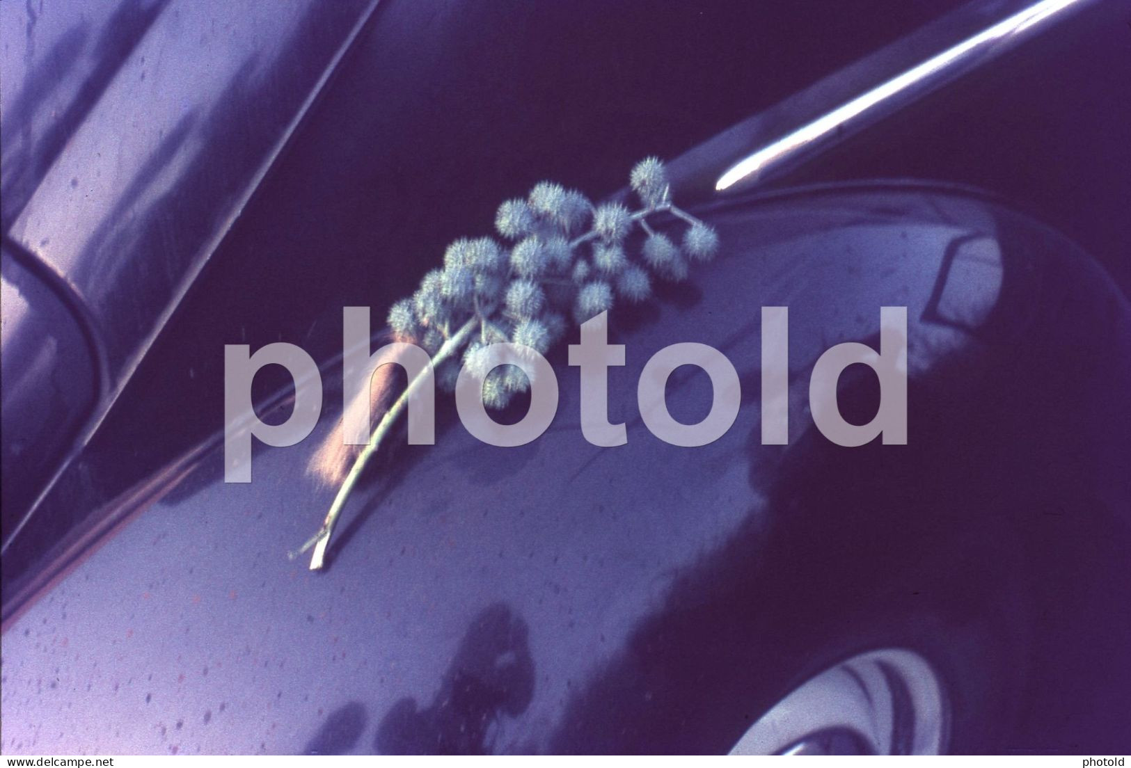 70s VW VOLKSWAGEN BEETLE STREET 35mm DIAPOSITIVE SLIDE Not PHOTO No FOTO NB3972 - Diapositive