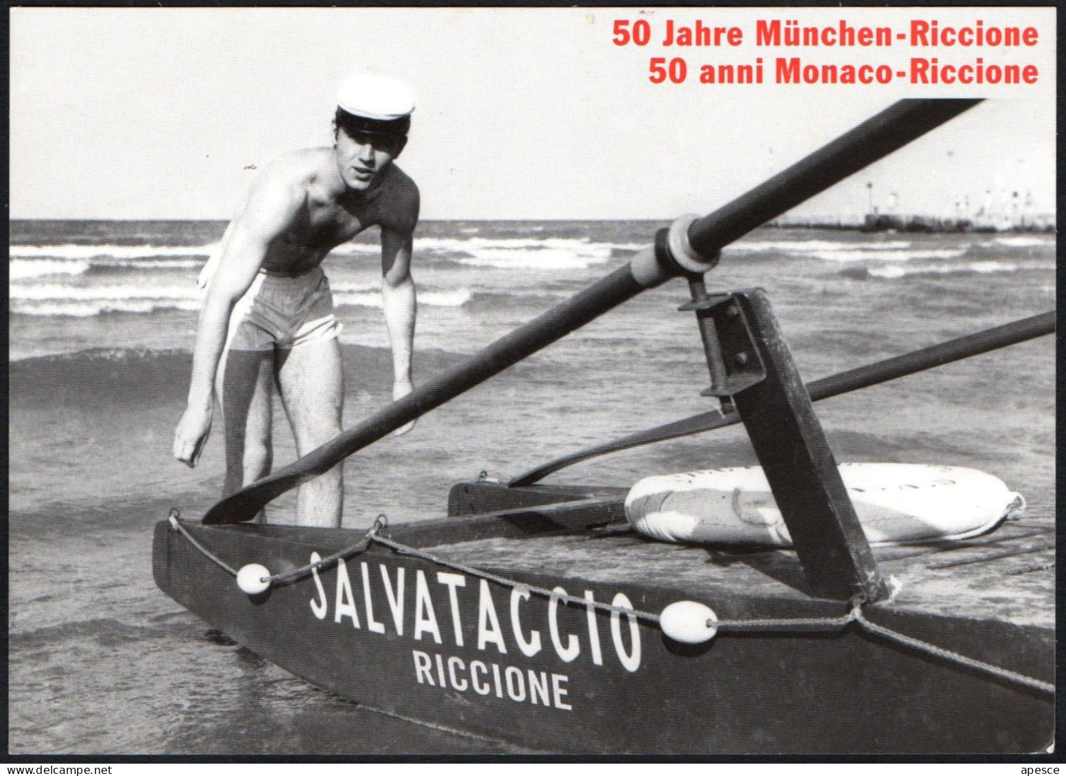ITALIA RICCIONE 2001 - GERMANY MUNICH 2001 - EXHIBITION - 50 YEARS MUNICH / RICCIONE - LIFEGUARD - I - Exhibitions