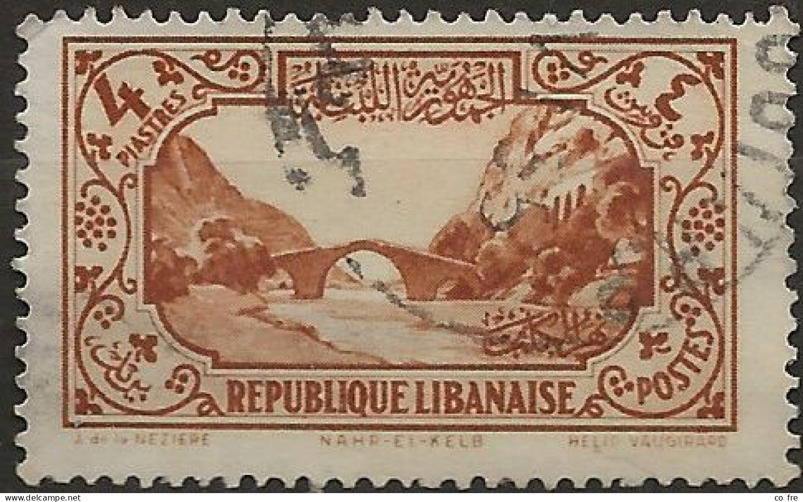 Grand Liban N°139 (ref.2) - Usati