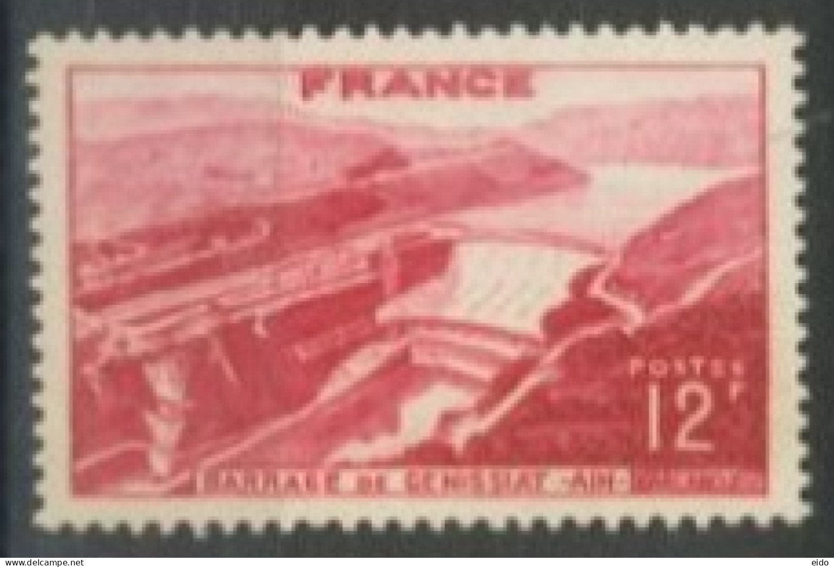 FRANCE -1948 - GENISSIAT DAM STAMP # 817, UMM (**). - Neufs