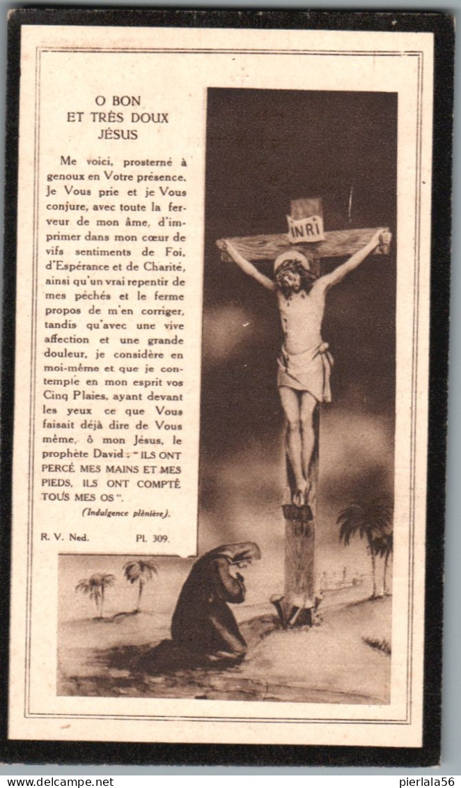 Bidprentje Oostende - Devos François Jean (1869-1931) - Imágenes Religiosas