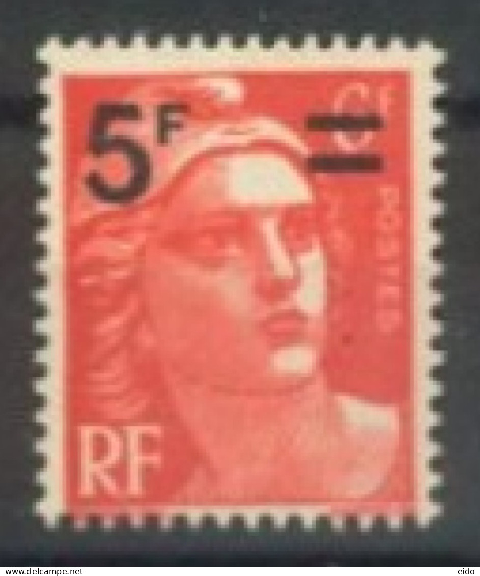 FRANCE -1949 -  STAMP OF 1945/47 SURCHARGE # 827, UMM (**). - Unused Stamps