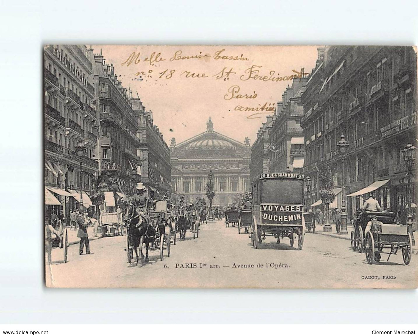 PARIS : Avenue De L'Opéra - état - Paris (01)