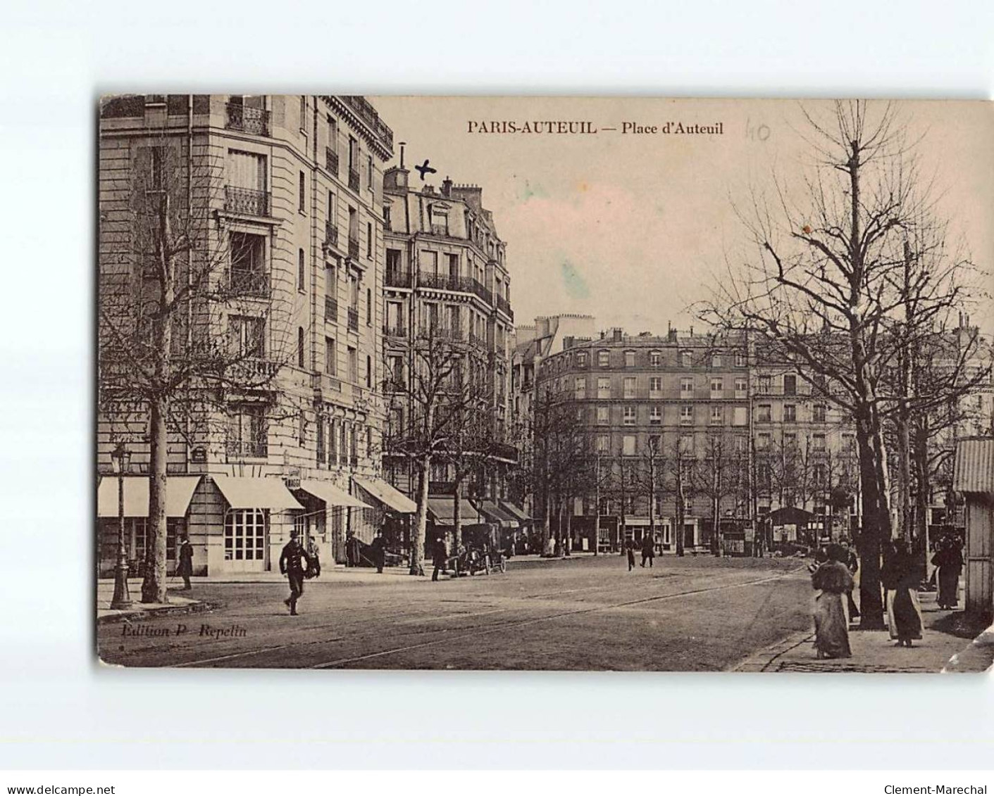 PARIS : Place D'Auteuil - état - Plätze