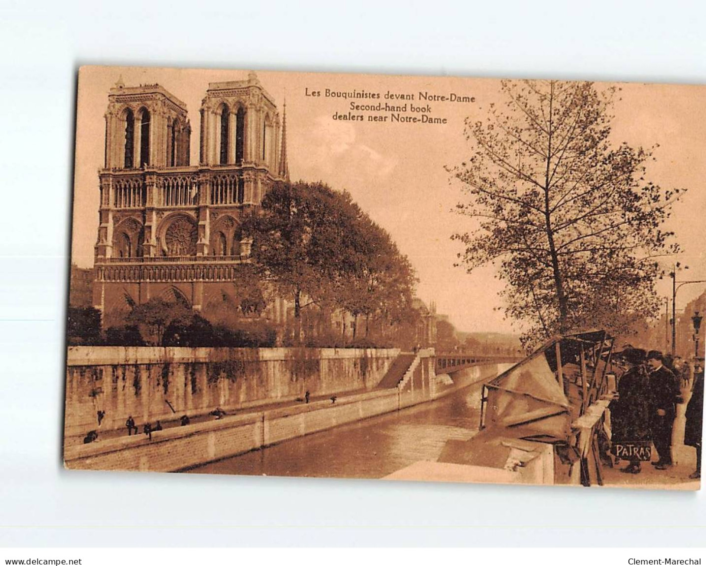 PARIS : Les Bouquinistes Devant Notre-Dame - Très Bon état - Petits Métiers à Paris