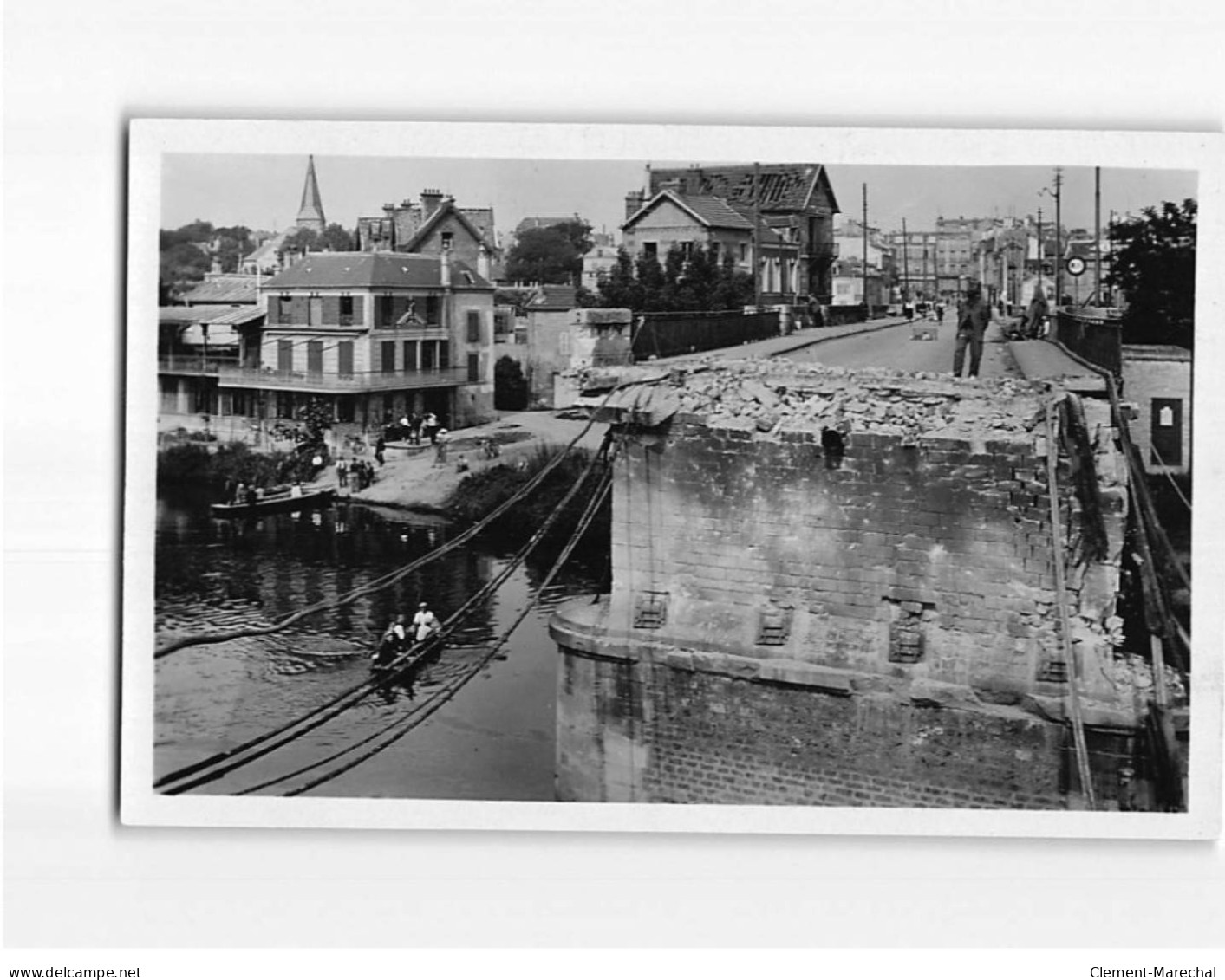 CHATOU : Le Pont, Juin 1940 - Très Bon état - Chatou