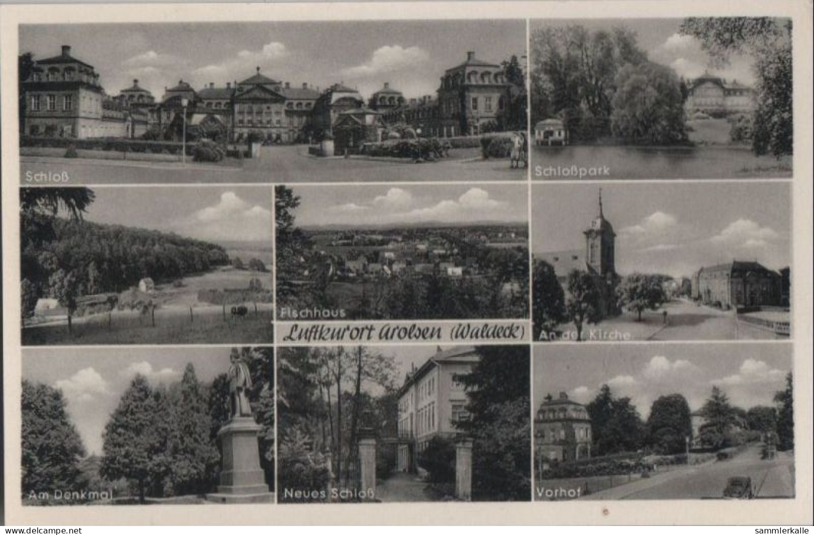62912 - Bad Arolsen - U.a. Schlosspark - Ca. 1955 - Bad Arolsen