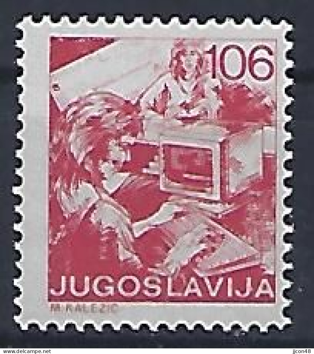 Jugoslavia 1987  Postdienst (**) MNH  Mi.2256 - Neufs
