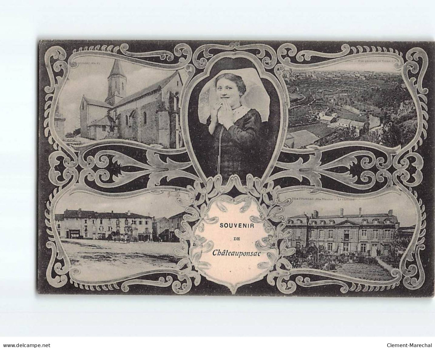 CHATEAUPONSAC : Carte Souvenir - état - Chateauponsac