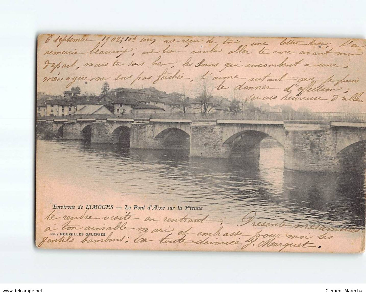 Le Pont D'AIXE Sur La Vienne - état - Aixe Sur Vienne