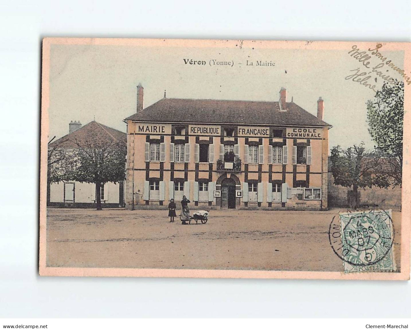 VERON : La Mairie - état - Veron