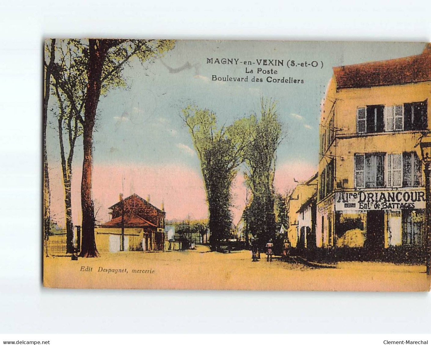 MAGNY EN VEXIN : La Poste, Boulevard Des Cordeliers - état - Magny En Vexin