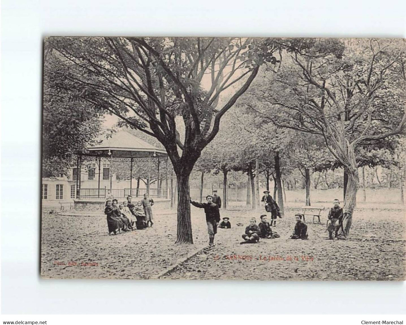 SANNOIS : Le Jardin De La Ville - état - Sannois
