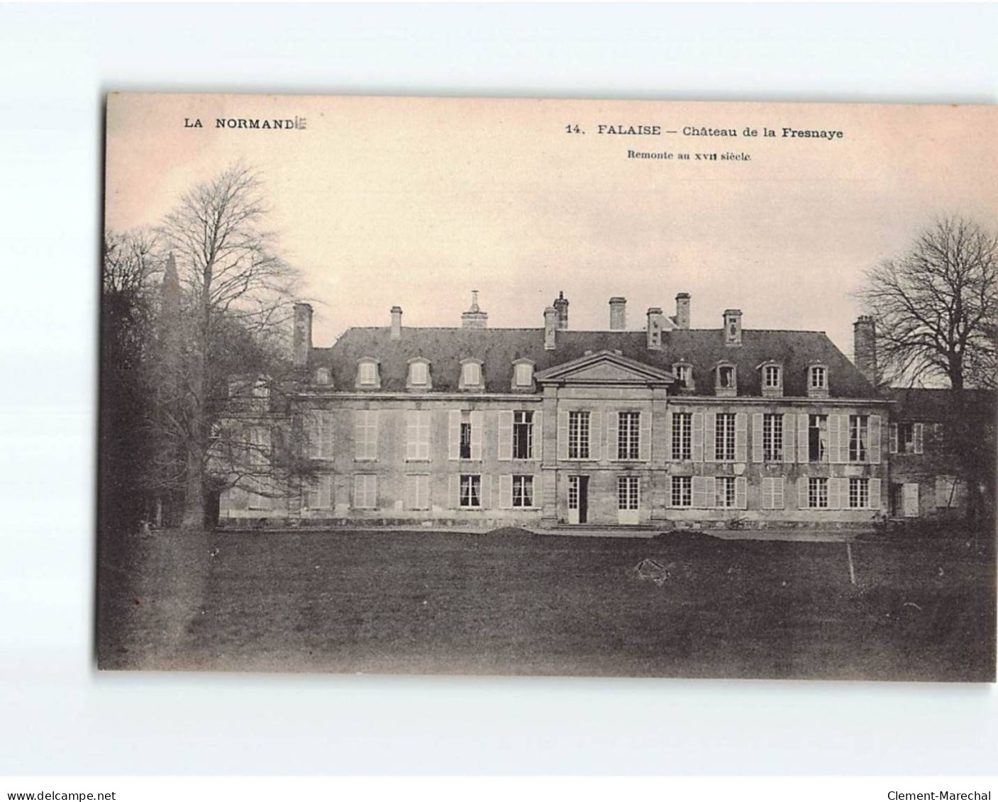 FALAISE : Le Château De La Fresnaye - Très Bon état - Falaise