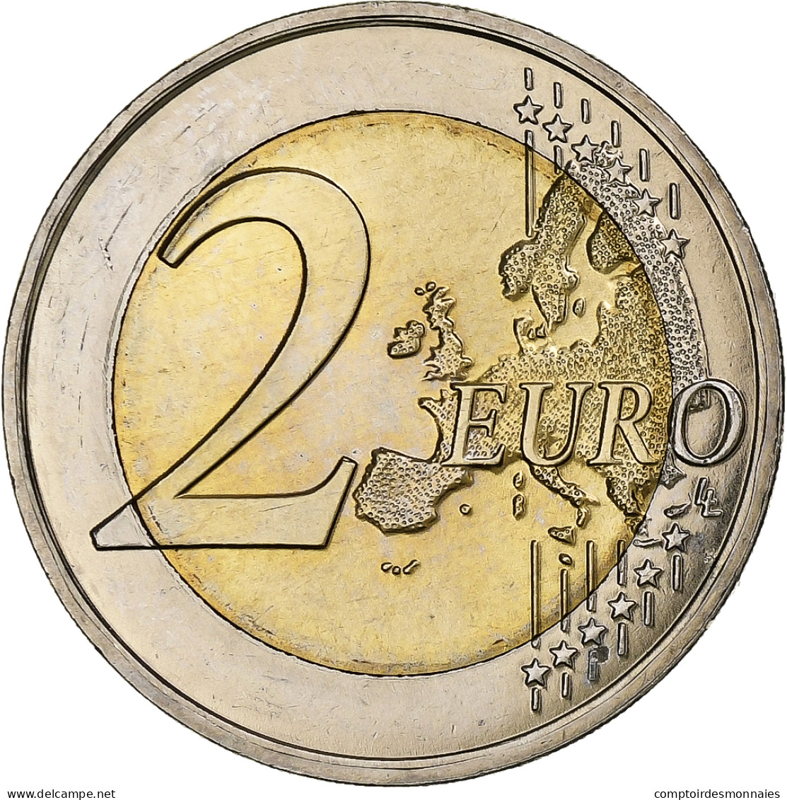 France, 2 Euro, 25e Anniversaire Du Ruban Rose, 2017, Paris, SUP, Bimétallique - Frankreich