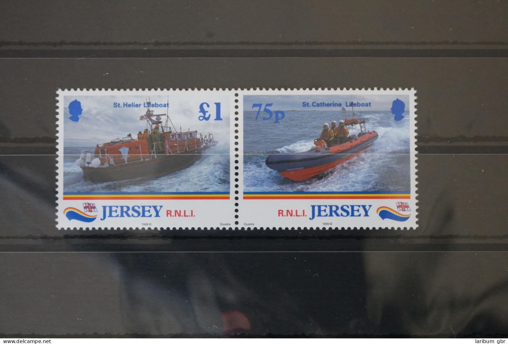 Großbritannien Jersey 871-872 Postfrisch Paar #WA490 - Bateaux