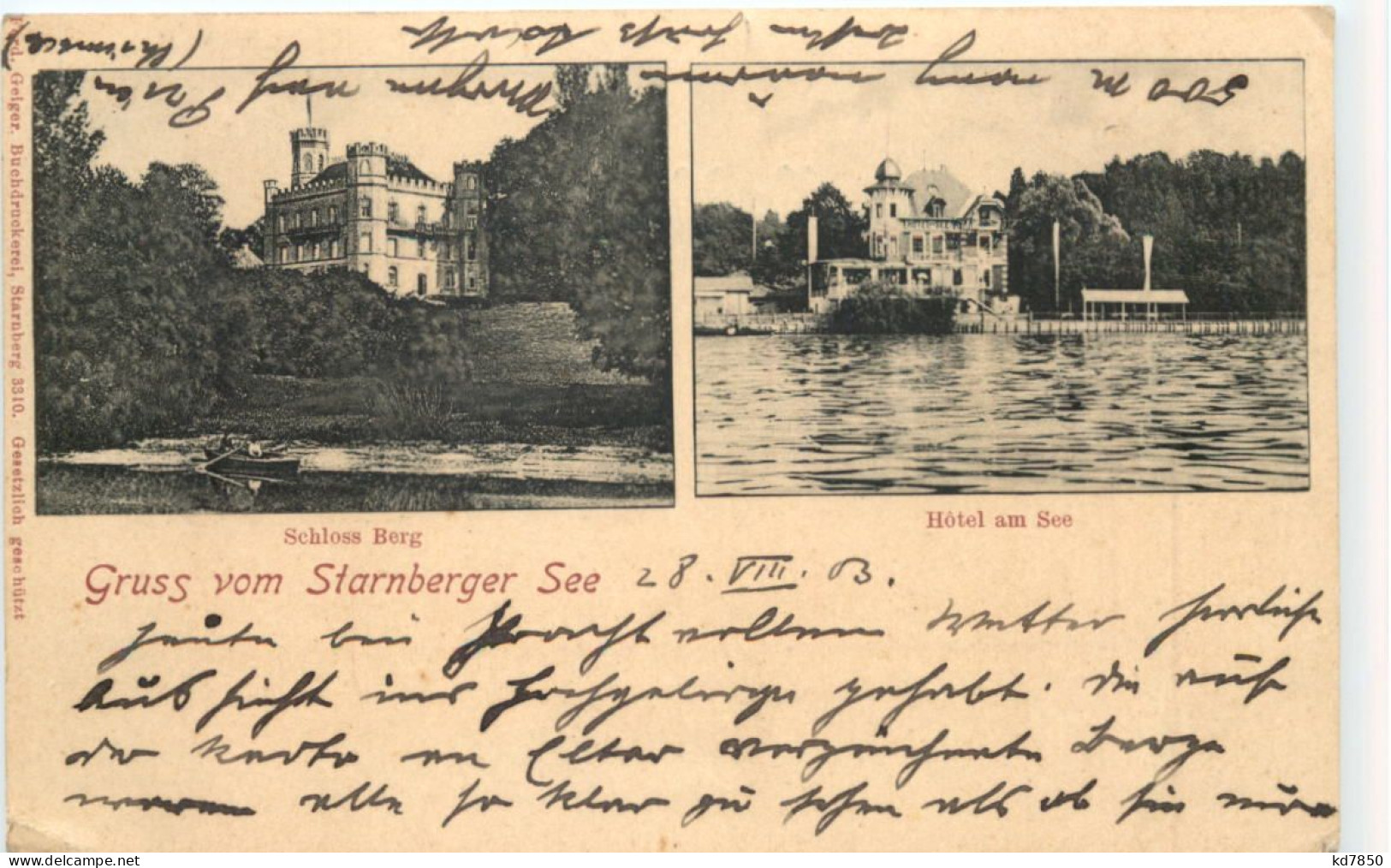 Gruss Vom Starnberger See - Starnberg