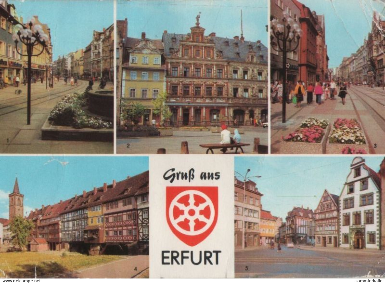 82582 - Erfurt - U.a. Krämerbrücke - 1984 - Erfurt