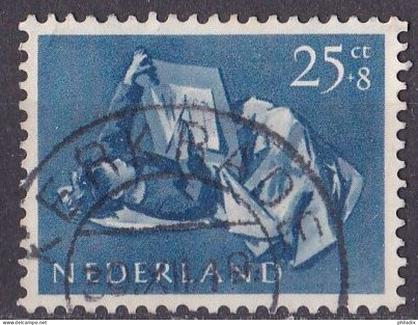 Niederlande Marke Von 1954 O/used (A5-1) - Gebraucht