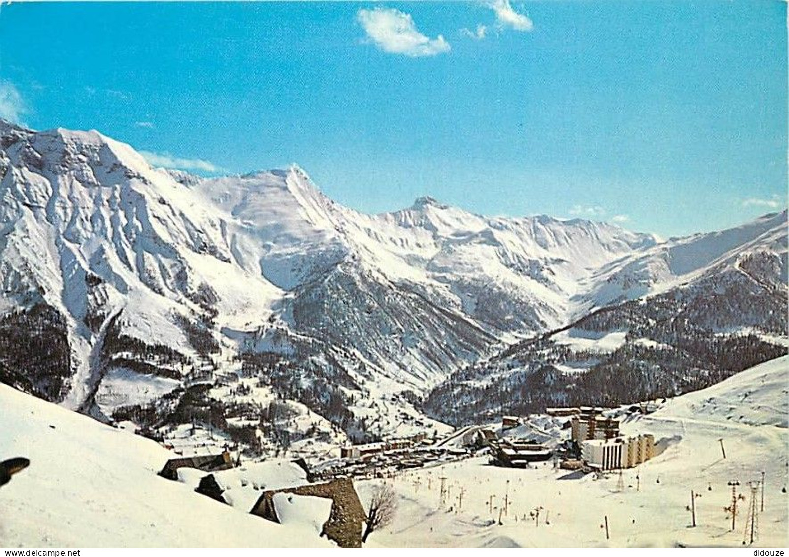 05 - Orcières Merlette - Vue Générale De La Station - Hiver - Neige - CPM - Voir Scans Recto-Verso - Orcieres