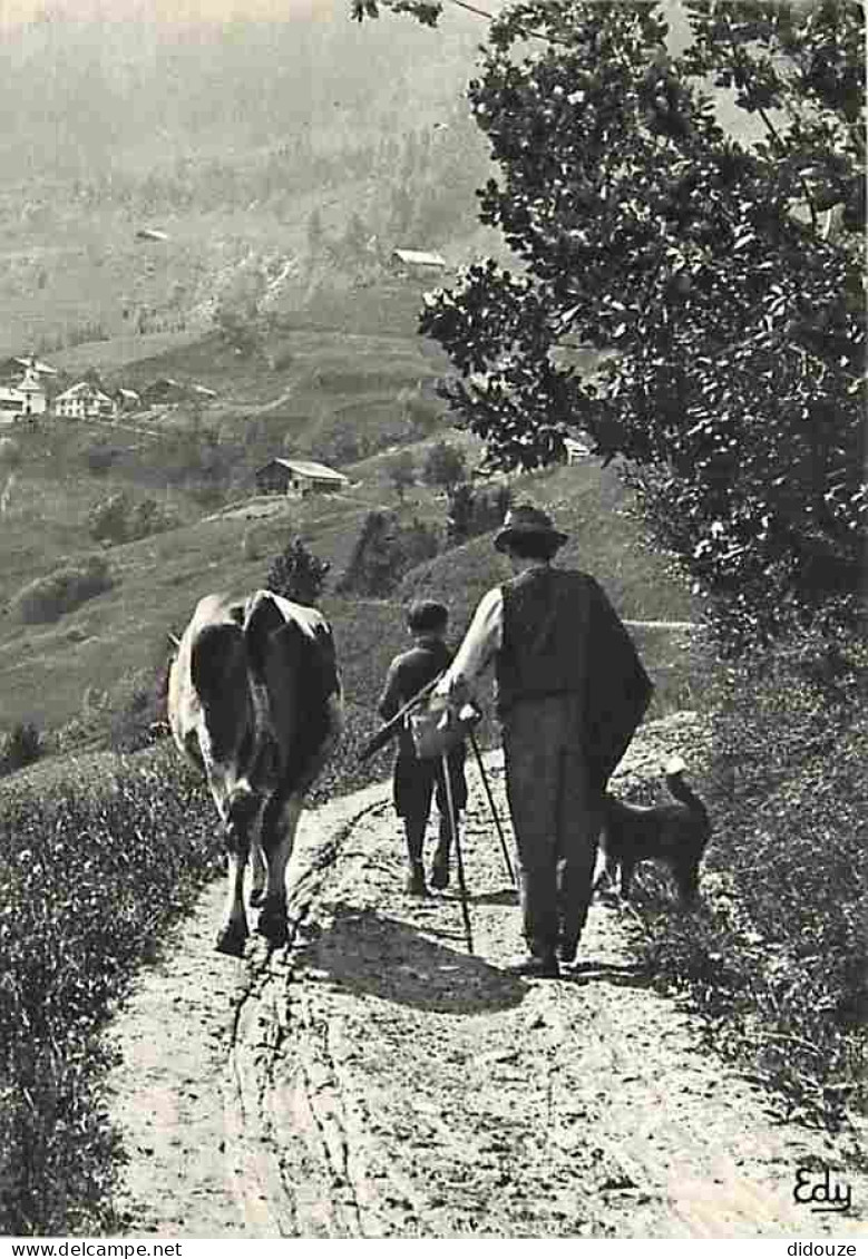 Animaux - Vaches - Images De Chez Nous - Le Retour Au Village - Paysans - Carte Neuve - CPM - Voir Scans Recto-Verso - Vaches