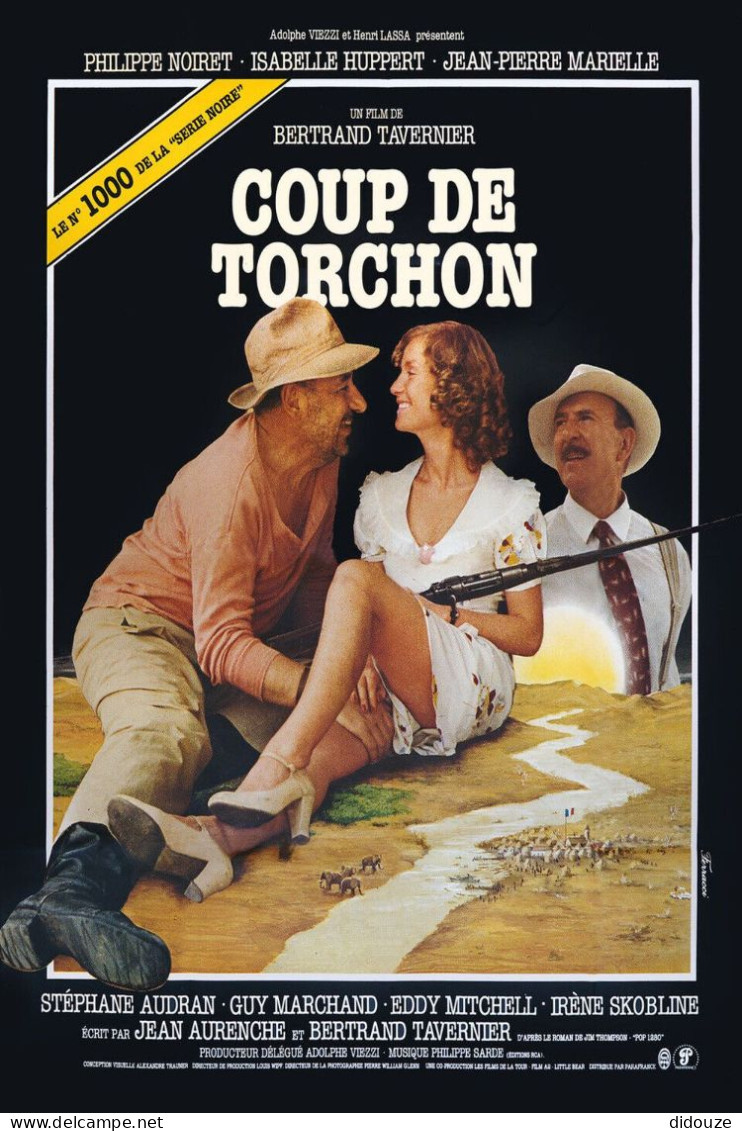 Cinema - Coup De Torchon - Philippe Noiret - Isabelle Huppert - Jean-Pierre Marielle - Affiche De Film - CPM - Carte Neu - Affiches Sur Carte