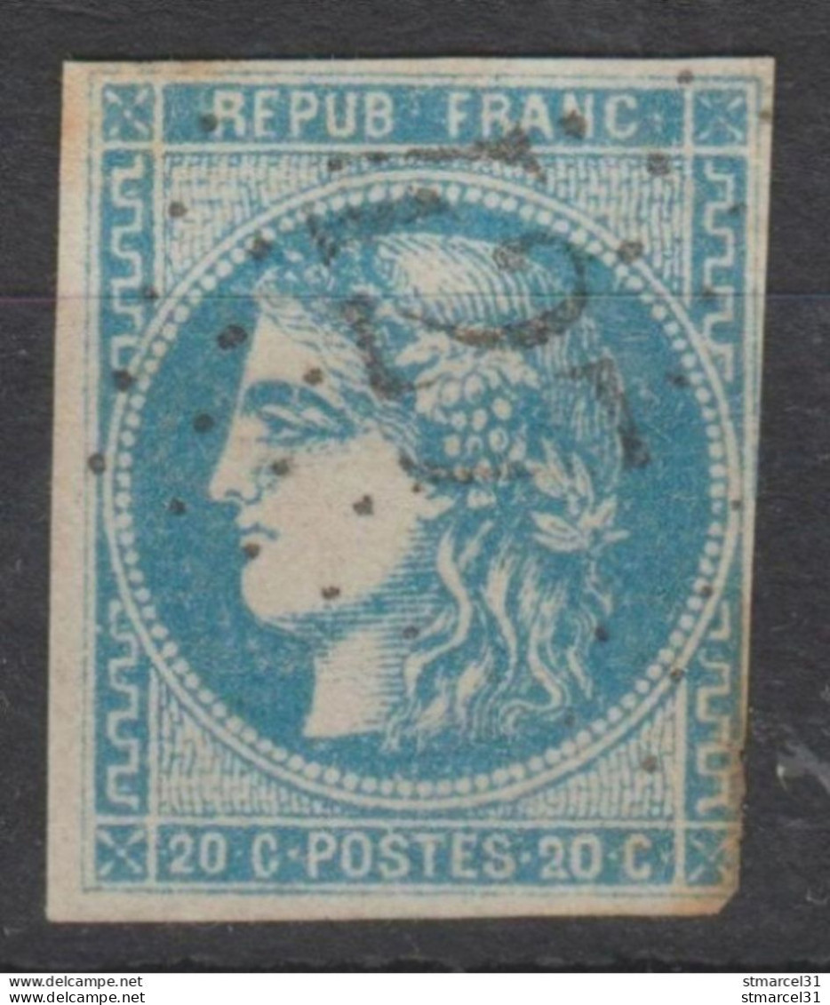 POUR BLOC REPORT à Moindre Coût CASE 4 Du N°46A Cote 200€ - 1870 Bordeaux Printing